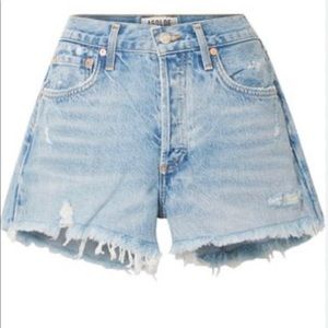 agolde parker long shorts